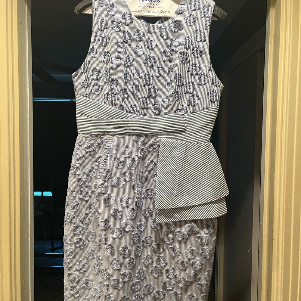 Elegant Floral Textured Dress